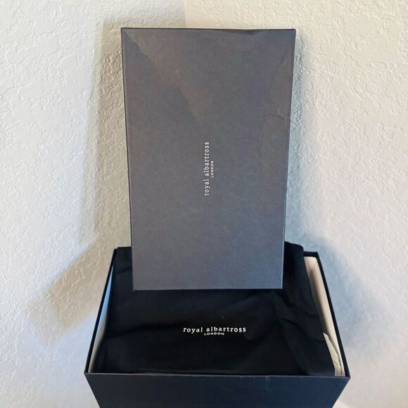 Royal Albartross PONTIAC V2 Spikeles Leather Welt Golf Shoe, Size 11, Blue NWT - Picture 6 of 16